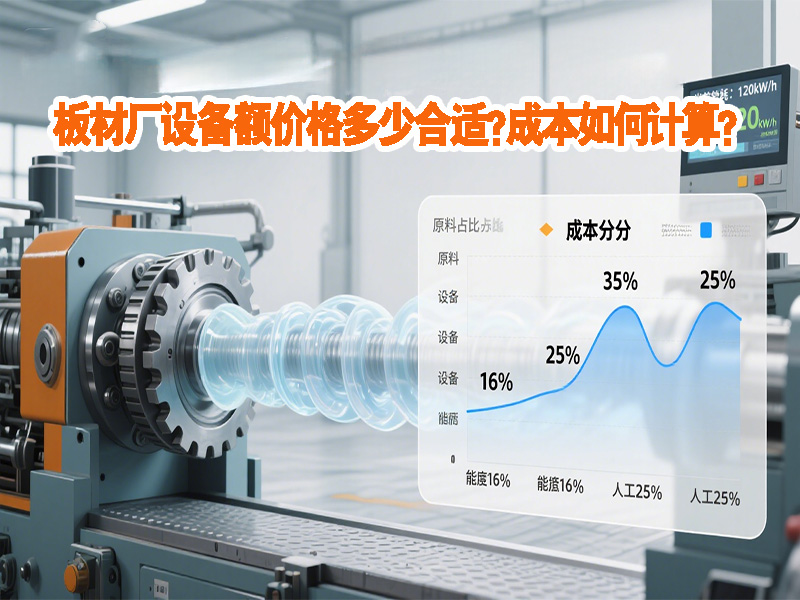 板材廠設(shè)備價格多少合適？成本如何計(jì)算？青島鑫泉為您全面解析