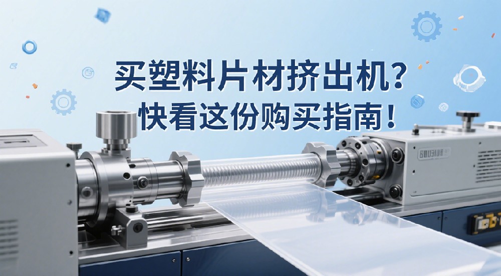買塑料片材擠出機(jī)？快看這份購買指南！