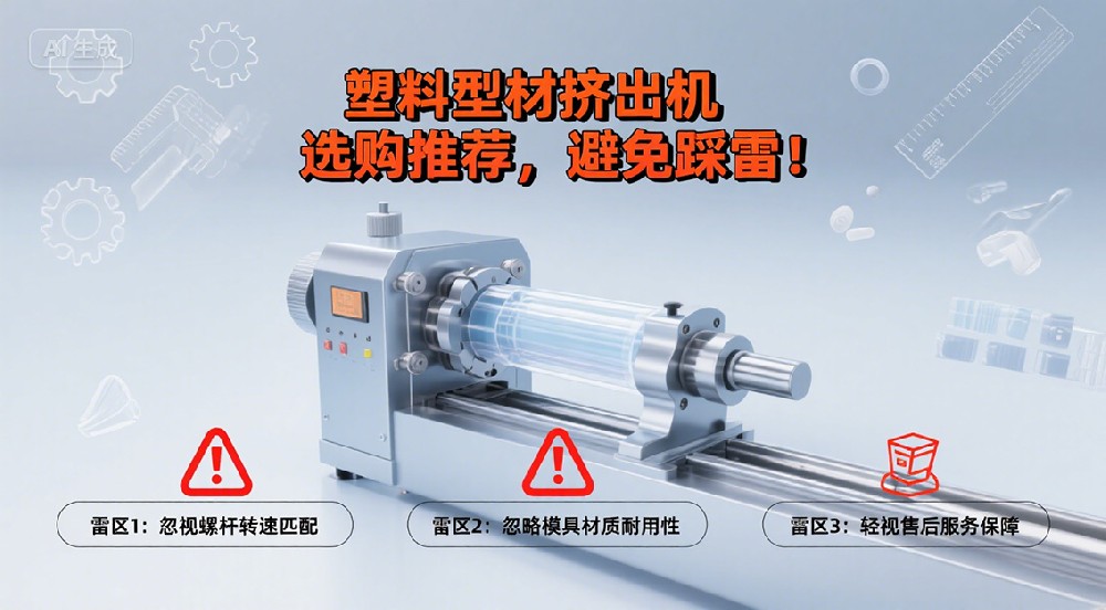 塑料型材擠出機選購推薦，避免踩雷！