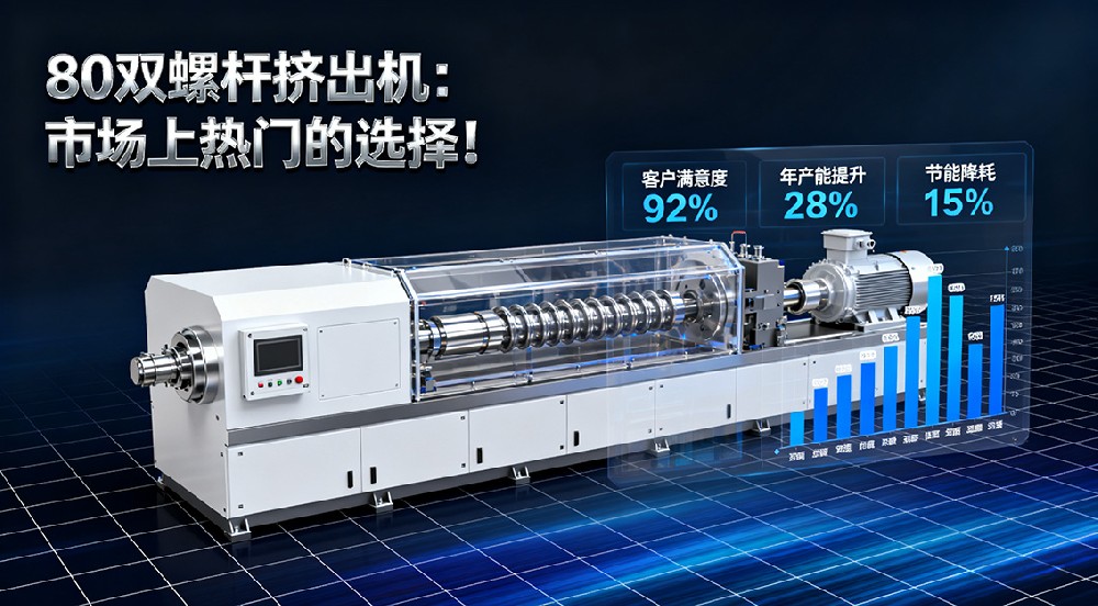 80 雙螺桿擠出機：市場上最熱門的選擇！
