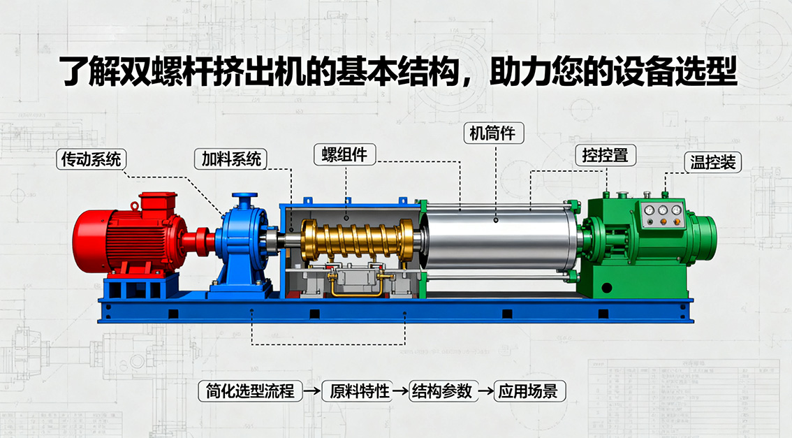 20250924了解雙螺桿擠出機(jī)的基本結(jié)構(gòu)，助力您的設(shè)備選型.jpg