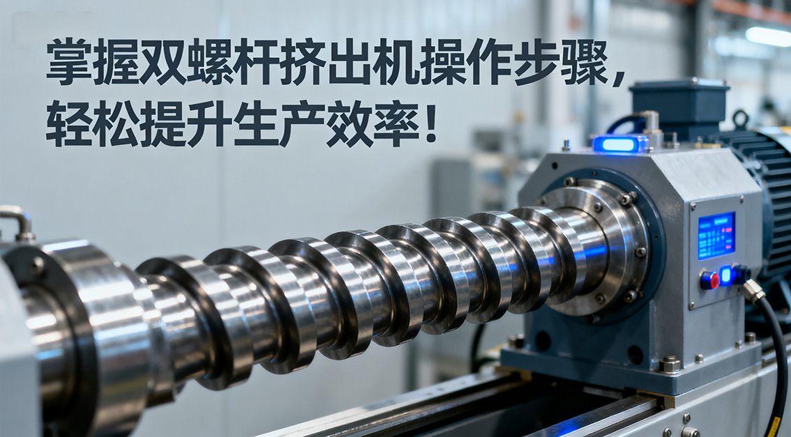 20250925掌握雙螺桿擠出機(jī)操作步驟，輕松提升生產(chǎn)效率.jpg