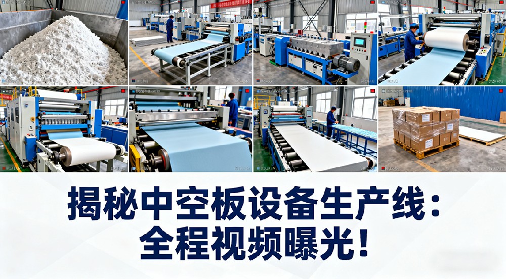 揭秘中空板設(shè)備生產(chǎn)線：全程視頻曝光！