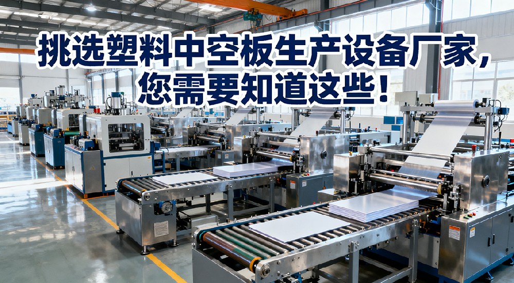 挑選塑料中空板生產(chǎn)設(shè)備廠家，您需要知道這些！