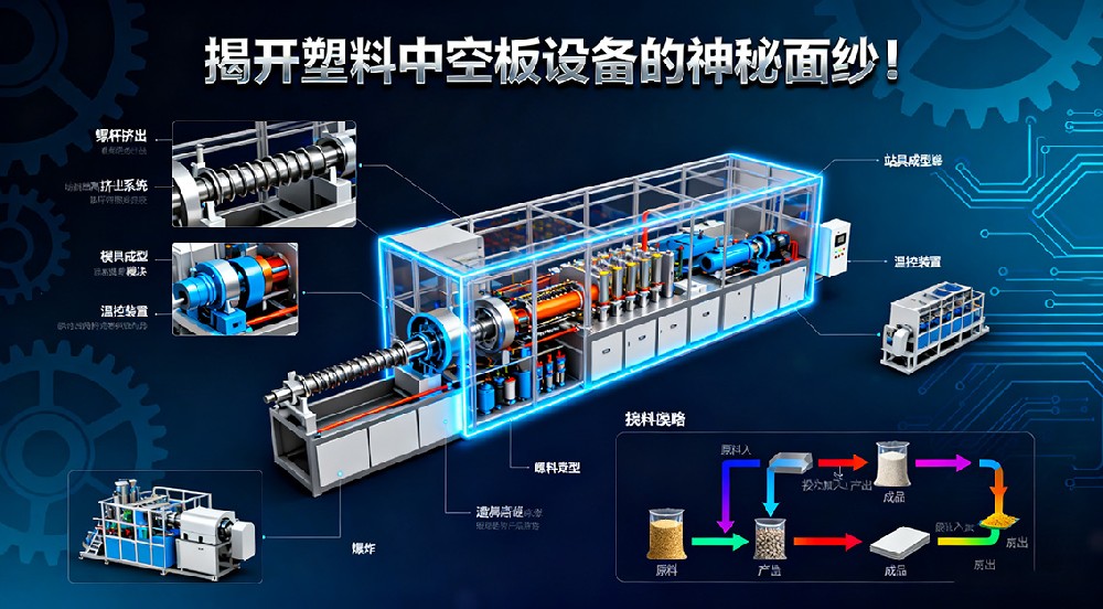 揭開塑料中空板設(shè)備的神秘面紗！