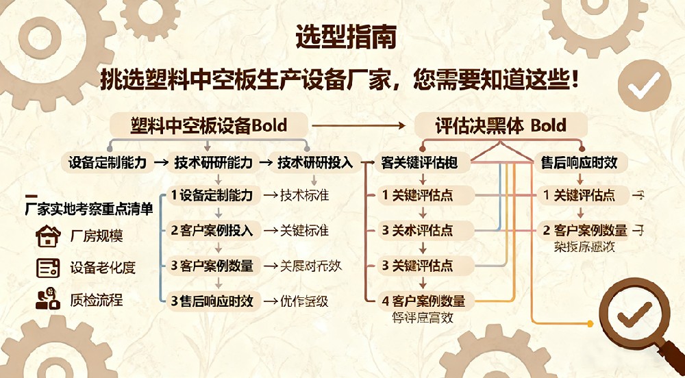 挑選塑料中空板生產(chǎn)設(shè)備廠家，您需要知道這些！