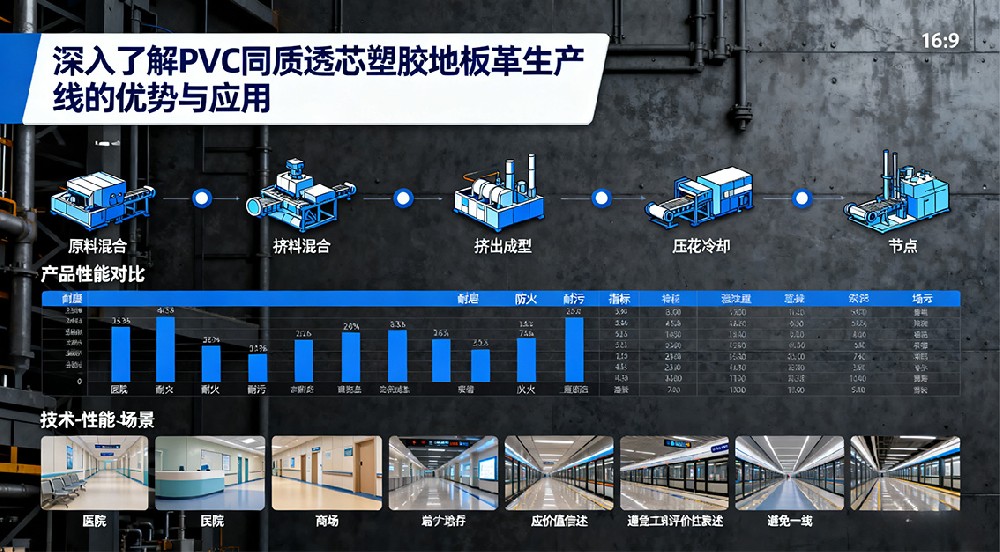 深入了解PVC同質(zhì)透芯塑膠地板革生產(chǎn)線的優(yōu)勢(shì)與應(yīng)用