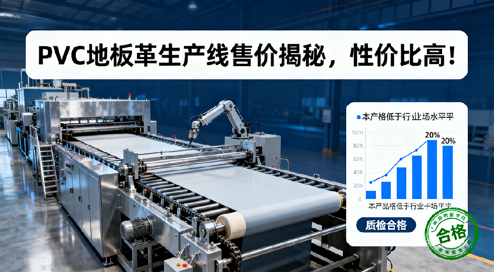 PVC地板革生產(chǎn)線售價揭秘，性價比高！