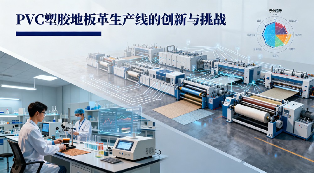 PVC塑膠地板革生產(chǎn)線的創(chuàng)新與挑戰(zhàn)