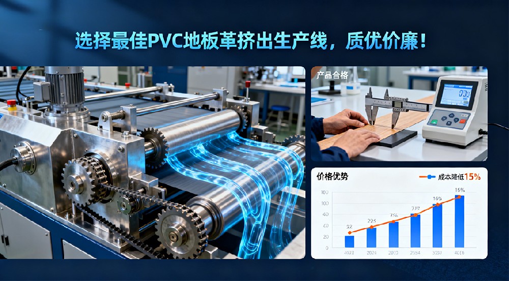 選擇最佳 PVC 地板革擠出生產(chǎn)線，質(zhì)優(yōu)價廉！